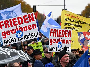 Friedensdemonstration in Berlin