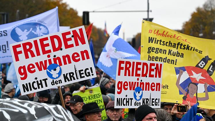 Friedensdemonstration in Berlin