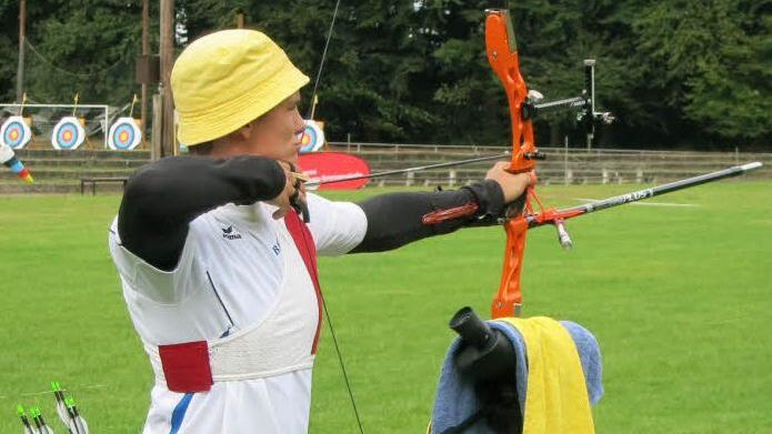 Jakob Hetz vom BSC Reuth wurde Deutscher Juniorenmeister über die olympische Runde.  Fotos: privat