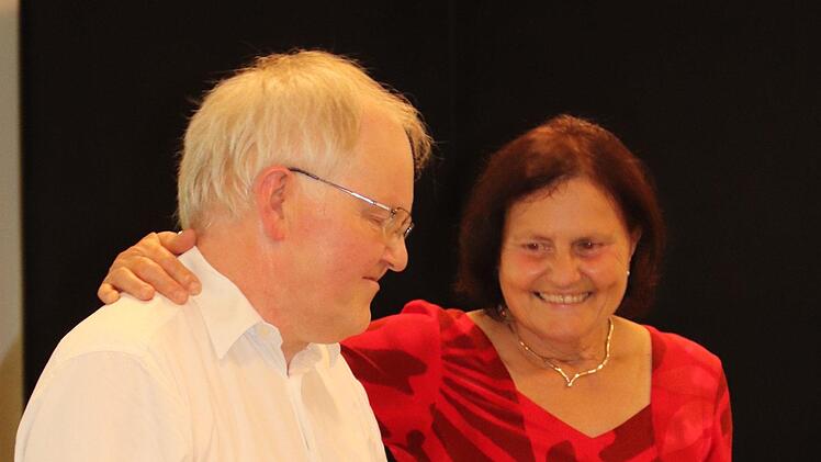Kurt Spitzer mit seiner Partnerin Rita Nimmerrichter-Henle  Foto: Johanna Blum