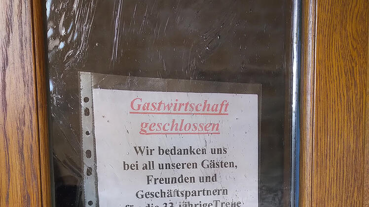 Scheßlitz: Traditionsgaststätte Gügel schließt