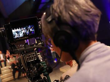 Die Fernsehsendung "Jetzt red i" war zu Gast in Kronach. Foto: Marian Hamacher