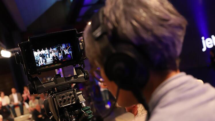 Die Fernsehsendung "Jetzt red i" war zu Gast in Kronach. Foto: Marian Hamacher