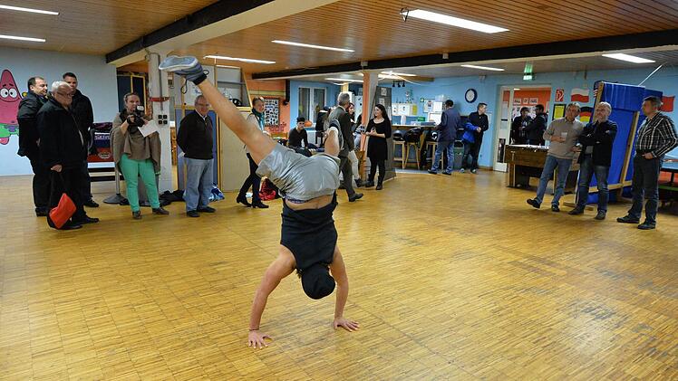 Breakdancer "Jessy" in Aktion Foto: Ronald Rinklef
