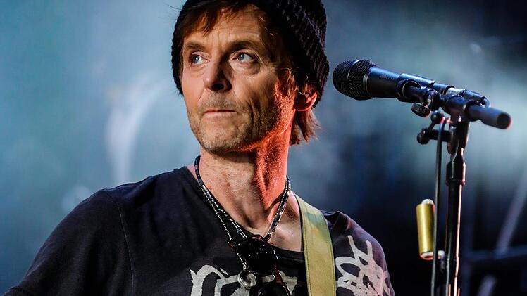 a-ha-Gitarrist Pål Waaktaar-Savoy beim Konzert in Coburg.Foto: Matthias Hoch