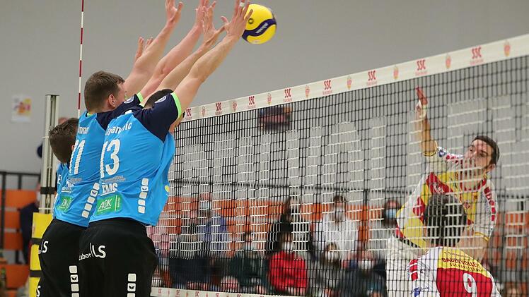 Die Hammelburg Volleys empfangen Meister Grafing, der aber noch nicht so recht in die Saison gefunden hat. Foto: Jens Feistel