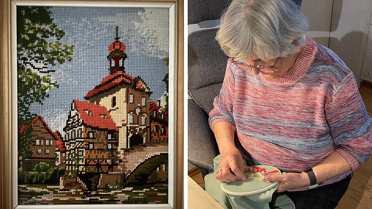 Rentnerin stickt, strickt und häkelt für den guten Zweck