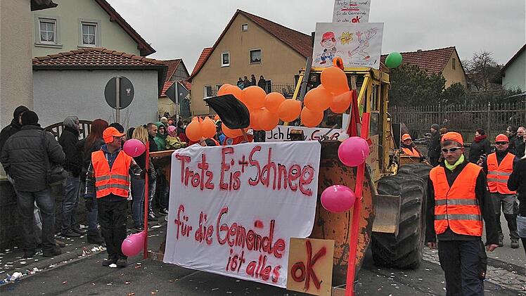 Der gemeindliche Schneeräumdienst war das Bürgerthema aus Schwärzelbach, Heiligkreuz und Heckmühle.