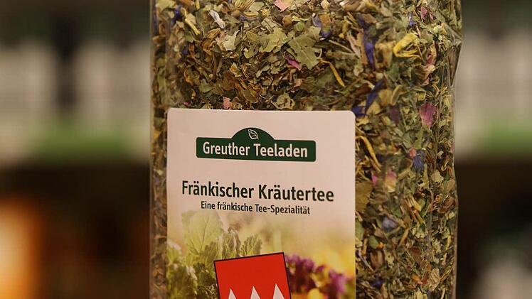 Ein Päckchen Kräutertee aus Vestenbergsgreuth