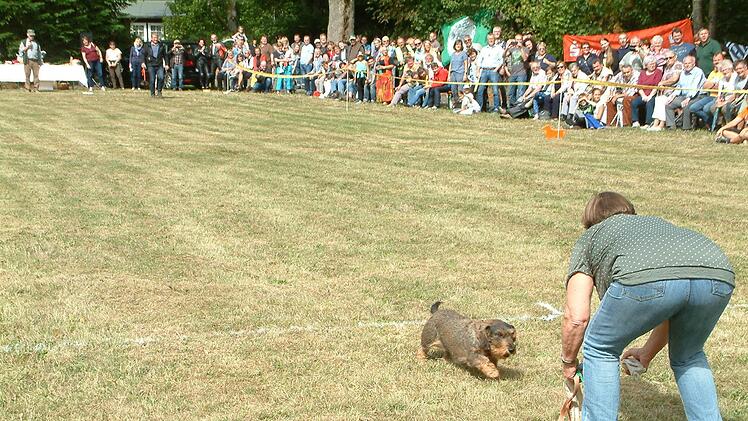 Geschafft, das Ziel ist erreicht, die Wurst lockt.Hans Franz
