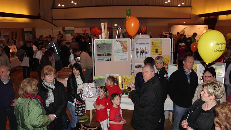 Hochbetrieb herrschte beim fünften Gesundheitstag im Kronacher Schützenhaus.