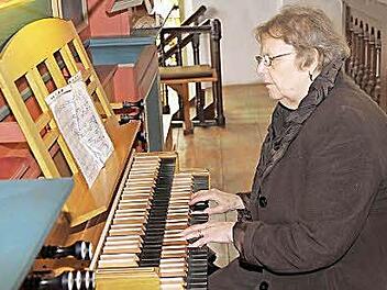Hermine Bauernschmitt an ihren liebsten Platz Fotos: Erlwein