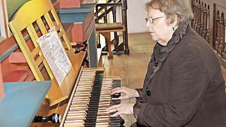 Hermine Bauernschmitt an ihren liebsten Platz Fotos: Erlwein