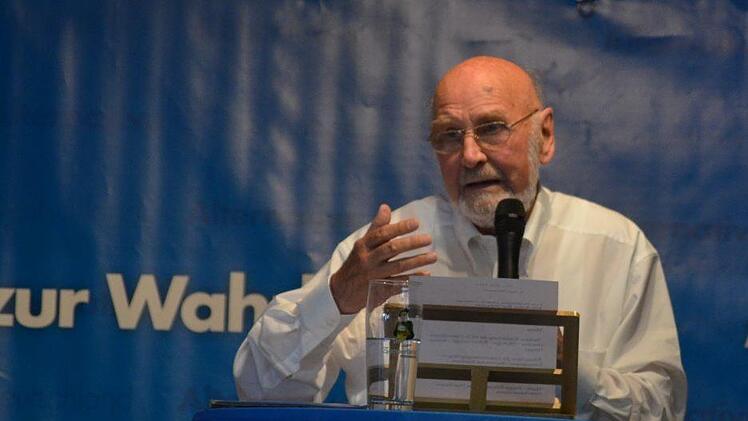 Zeitzeuge Peter Conrad Foto: Rainer Lutz