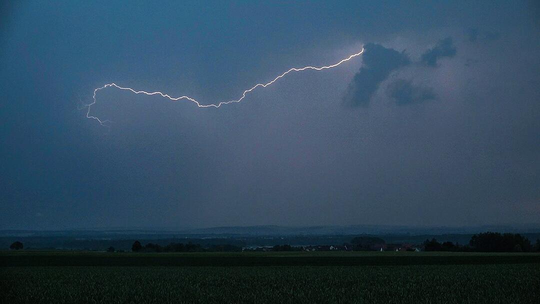 Blitz, Donner und ganz viel Wasser