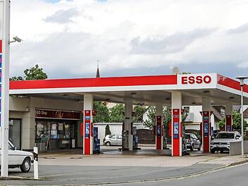 Die Tankstelle in Baiersdorf  Foto: Barbara Herbst