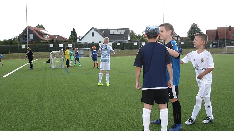 Die Kinder waren mit großem Eifer bei der Sache. Foto: Richard Sänger