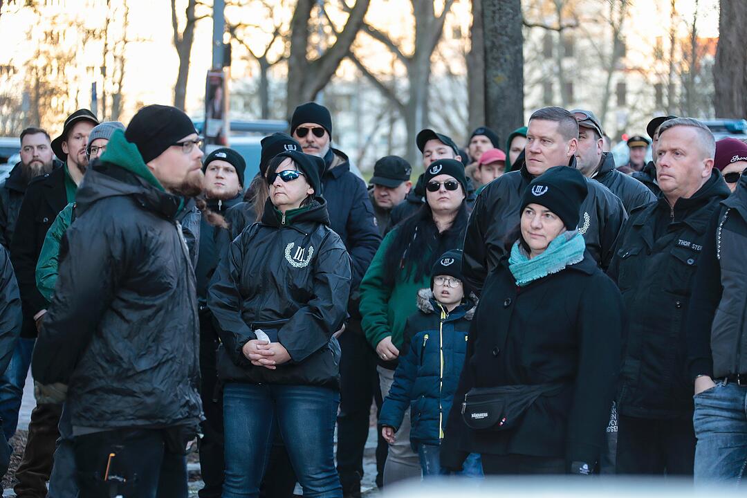 Fest der Demokratie, III. Weg und Anti-Nazi-Demonstrationen in Bamberg