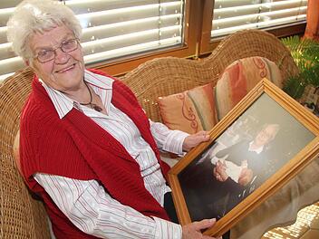 Lieselotte Ruß hat mehr als 28 Jahre ihre Schwiegermutter Amalie gepflegt. Foto: Gerda Völk