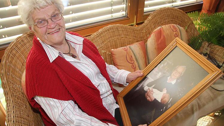 Lieselotte Ruß hat mehr als 28 Jahre ihre Schwiegermutter Amalie gepflegt. Foto: Gerda Völk