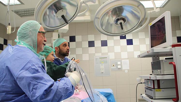 Eindrücke vom Tag der offenen Tür in der Prümmer-Klinik. Die Aktion ist teil der Bad Brückenauer Gesundheitsstadt. Foto: Ulrike Müller