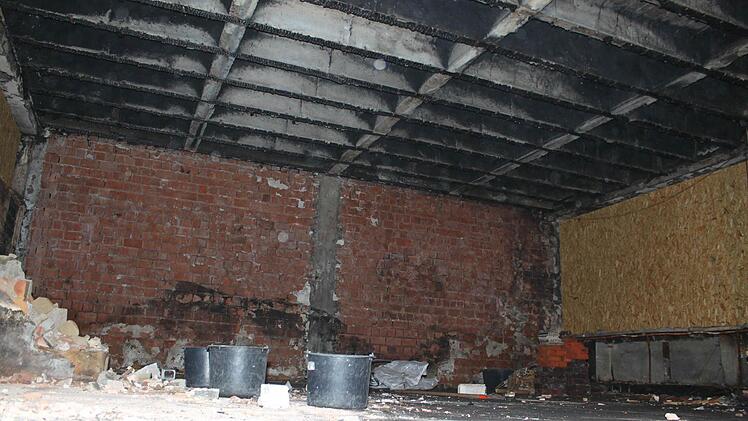 Die Decken sind stark verrußt. Foto: Jürgen Gärtner