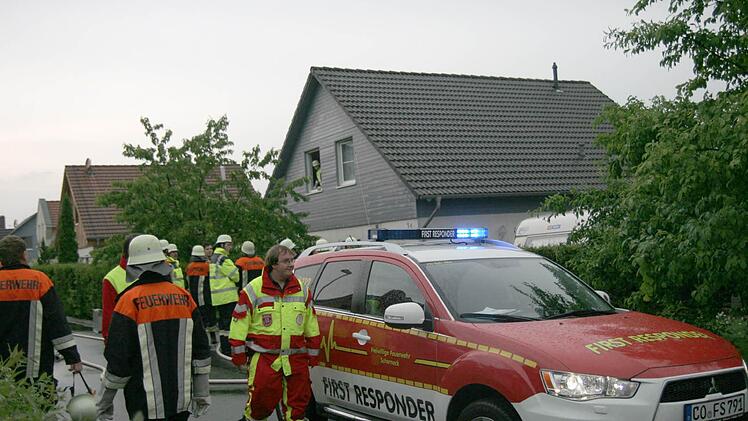 Beim Brand in Großheirath