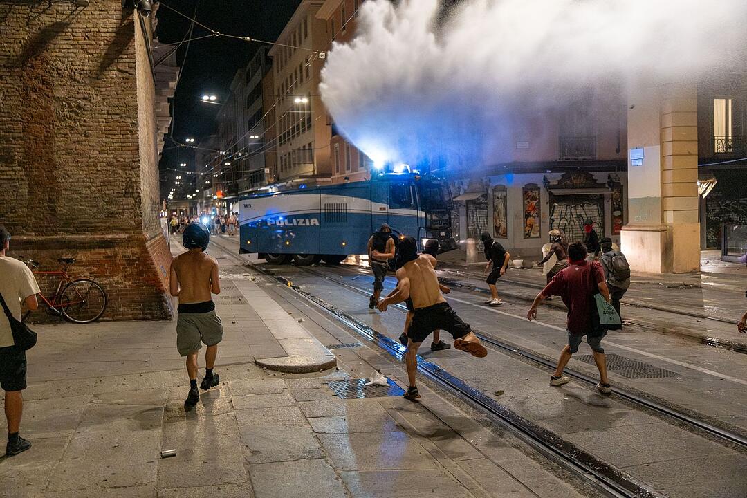 Proteste nach t&ouml;dlichem Polizeieinsatz in Bologna