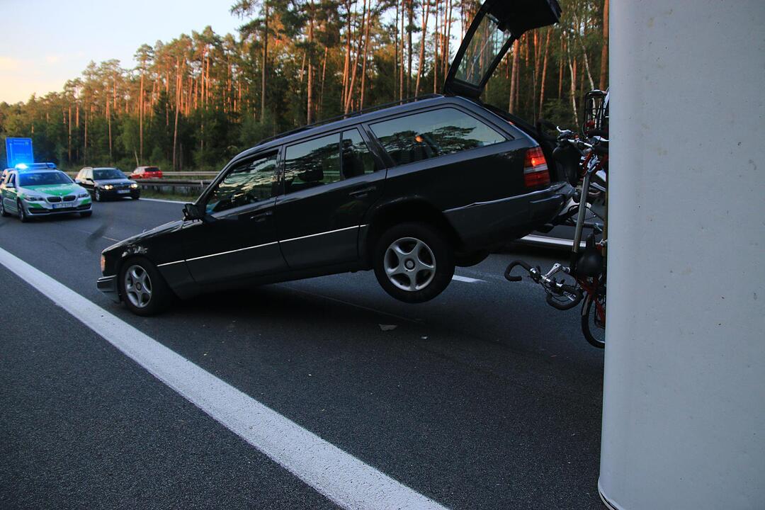 Unfall auf A73 bei Bamberg