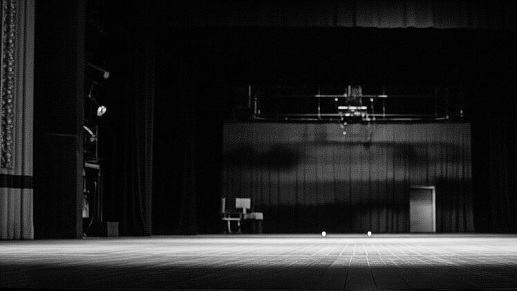 Leere Bühne eines großen Theaters