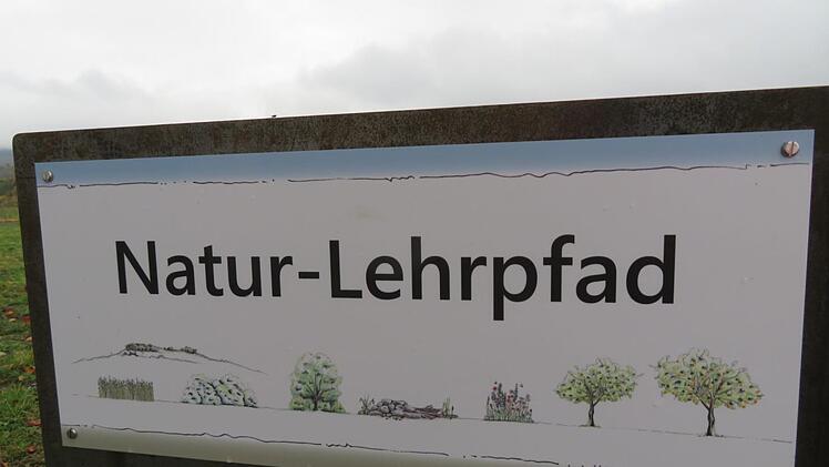Der neue Naturlehrpfad bei Pferdsfeld ist fertig.Monika Schütz