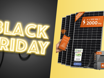Balkonkraftwerk: Die besten Angebote zum Black Friday