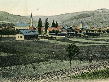 So wie auf dieser Postkarte sah es in Ebermannstadt im Jahr 1904 aus, als die FSV-Ortsgruppe ins Leben gerufen worden ist. Repro: Löwisch