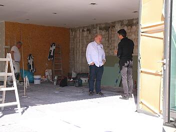 Der Verkaufsraum wird komplett neu gestaltet.Foto: Katrin Geyer
