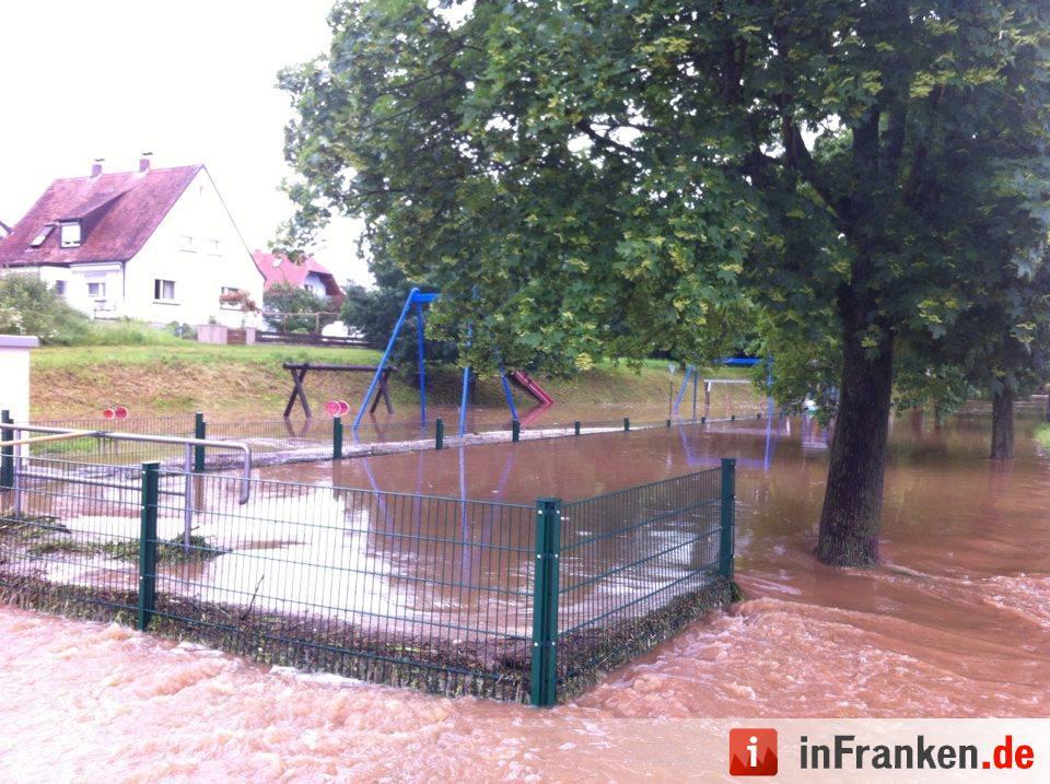 Hochwasser Landkreis Bamberg