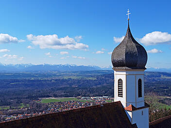 Wallfahrtskirche Mari&auml; Himmelfahrt auf dem Hohen Pei&szlig;enberg