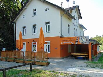 Das Bahnhofsgebäude in Gräfenberg Foto: Petra Malbrich