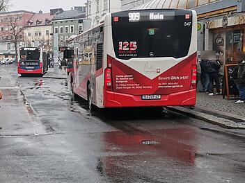Busse am Bamberger ZOB