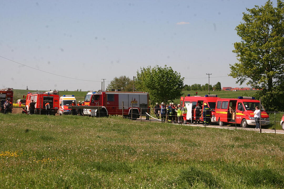 Feuer auf Aussiedlerhof