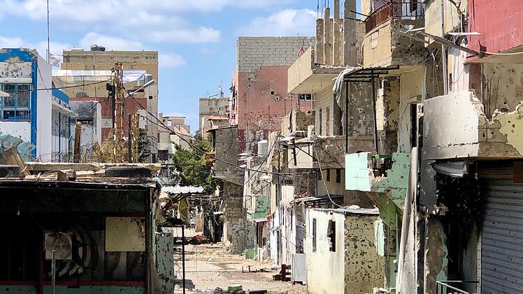 Lage im palästinensischen Lager Ain al-Hilwah im Libanon