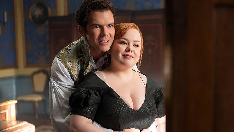 Sie waren das Traumpaar der dritten "Bridgerton"-Staffel: Colin Bridgerton (Luke Newton) und Penelope Bridgerton (Nicola Coughlan).