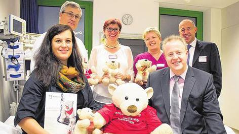 100 Teddys, um Kindern die Angst zu nehmen