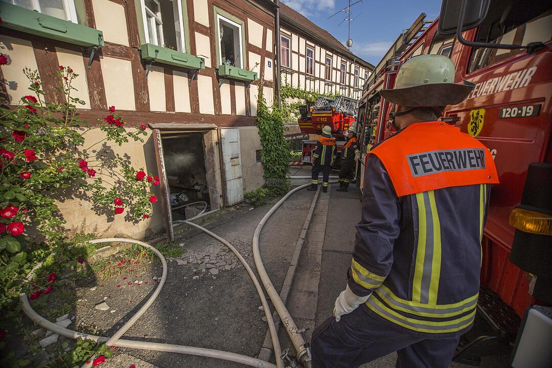 Brand in Unfinden (Haßberge)