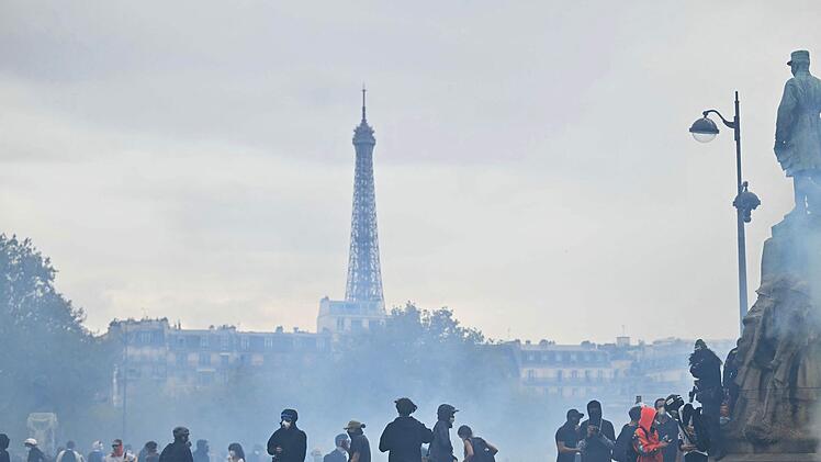 Schulproteste in Frankreich