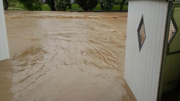 Thomas Erdmann hat das Hochwasser fotografiert. Foto: T. Erdmann