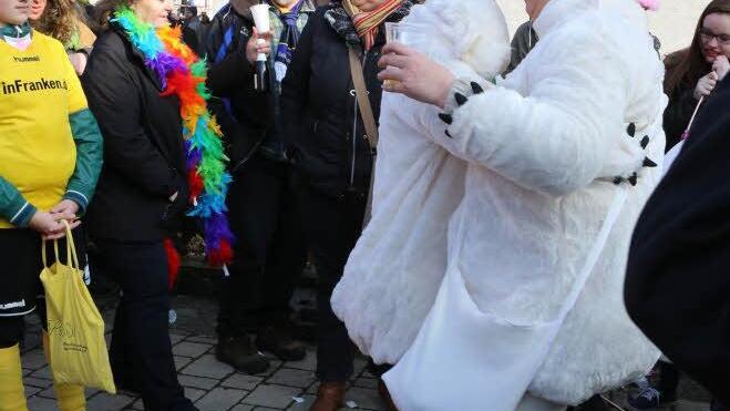 Närrisches Treiben in ReckendorfFoto: Barbara Herbst