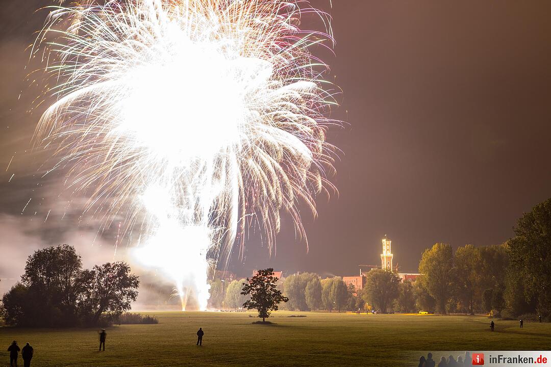 Abschlussfeuerwerk Michaelis Kirchweih 2015