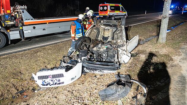 Heroldsbach: Frau bei Unfall schwer verletzt