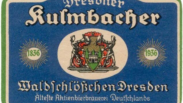 Das dunkle und süße Kulmbacher Bier fand seinerzeit fast überall im Deutschen Reich Nachahmer - hier die Etiketten von Plagiaten aus Dresden, ...