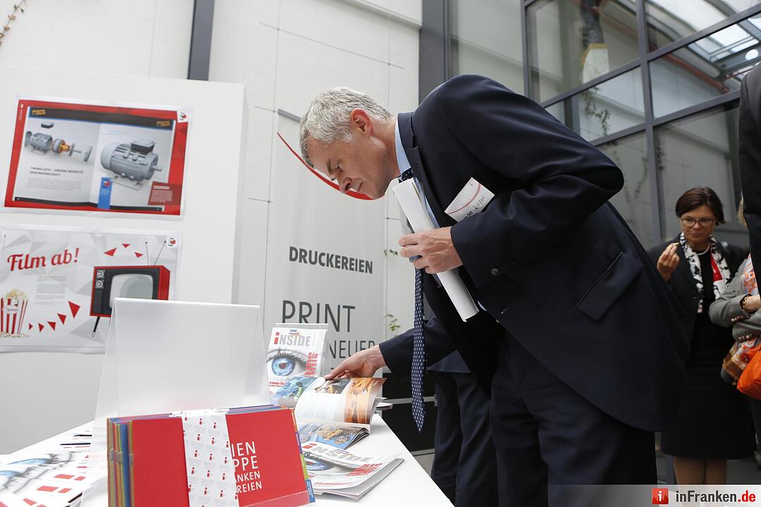 Das neue Druckzentrum der Mediengruppe Oberfranken wurde eröffnet